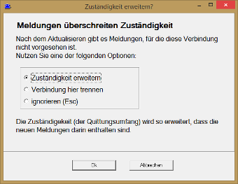 Screenshot #2: Dialog „Zuständigkeit erweitern“